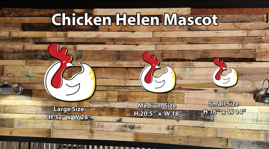 Chicken Helen Mascot