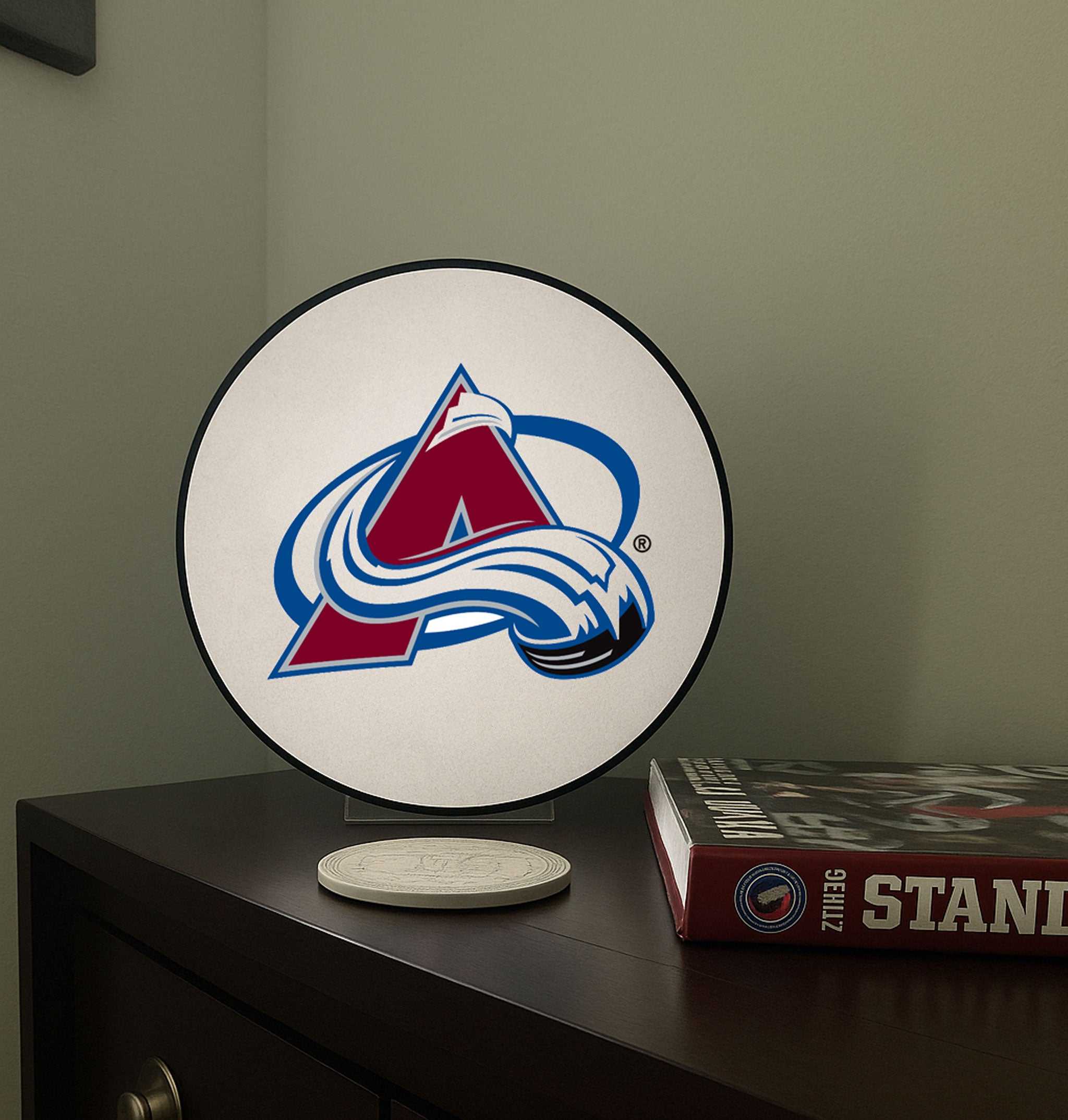 Colorado Avalanche® Hockey Puck Lamp – Ultimate Hockey Fans