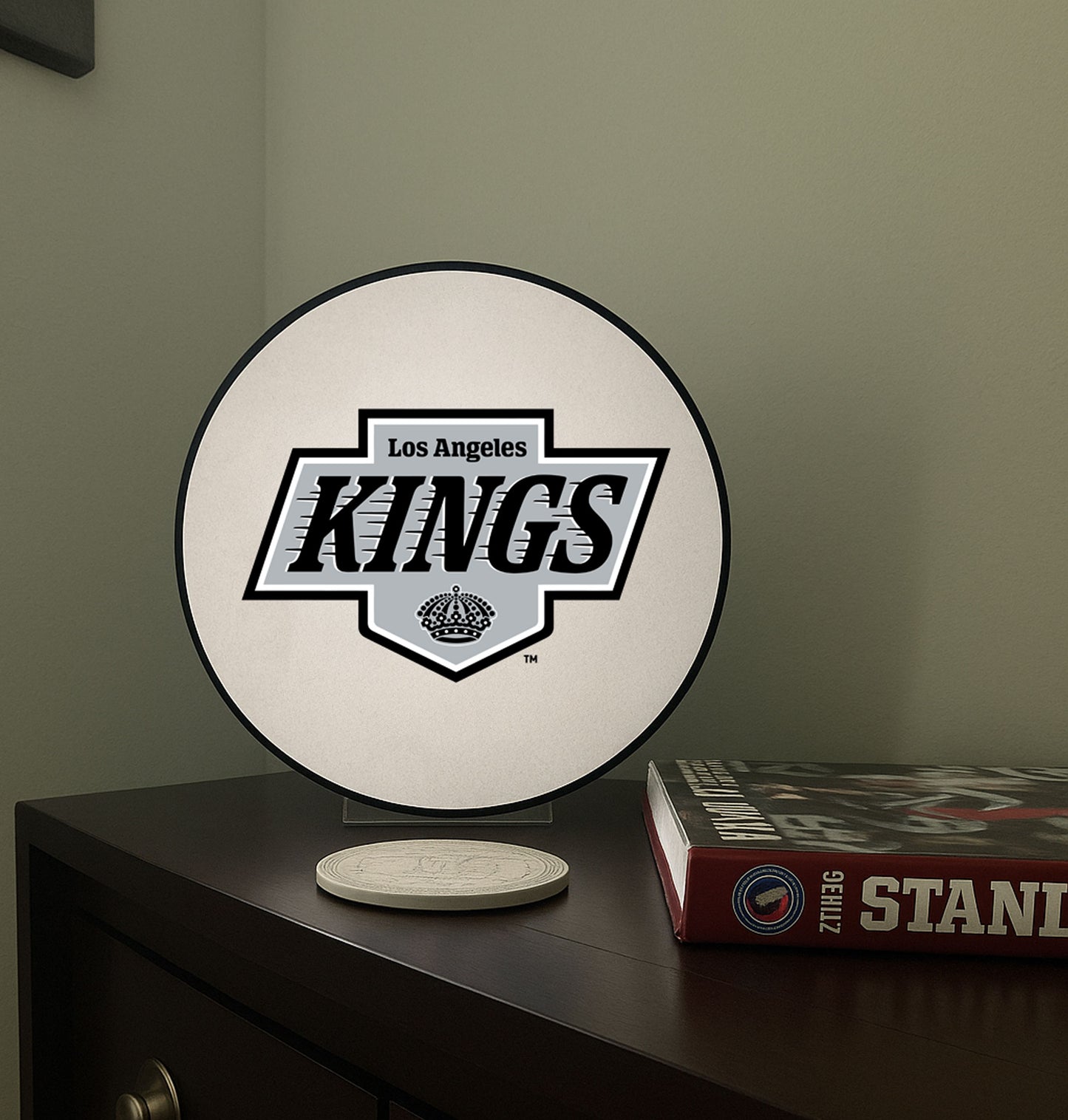 LA Kings® Hockey Puck Lamp