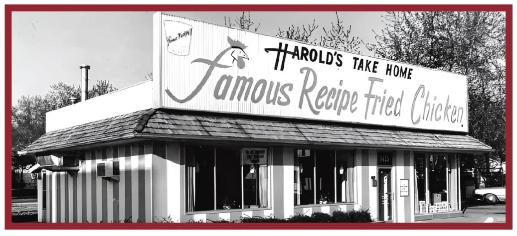 Store Picture #2 - Canvas Wrap -  Harold’s Take Home Famous Recipe Fried Chicken