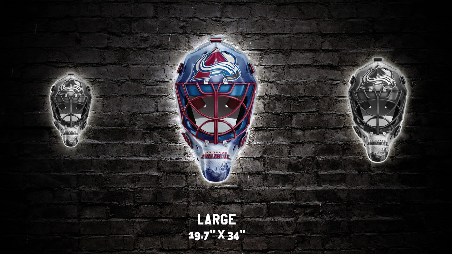 Colorado Avalanche® Goalie Mask Wall Art