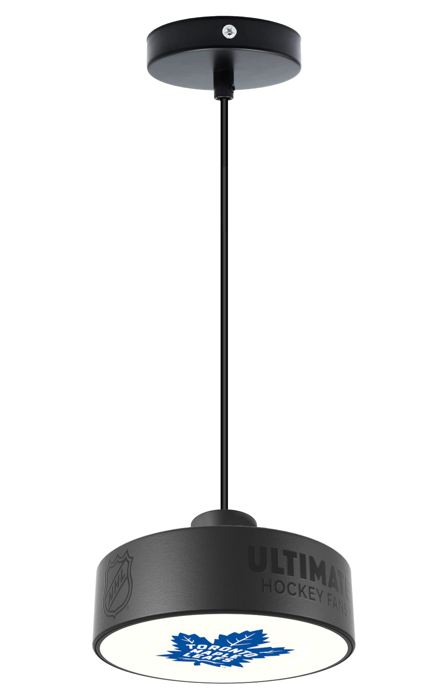 Toronto Maple Leafs® Hockey Pendant Puck Light Fixture