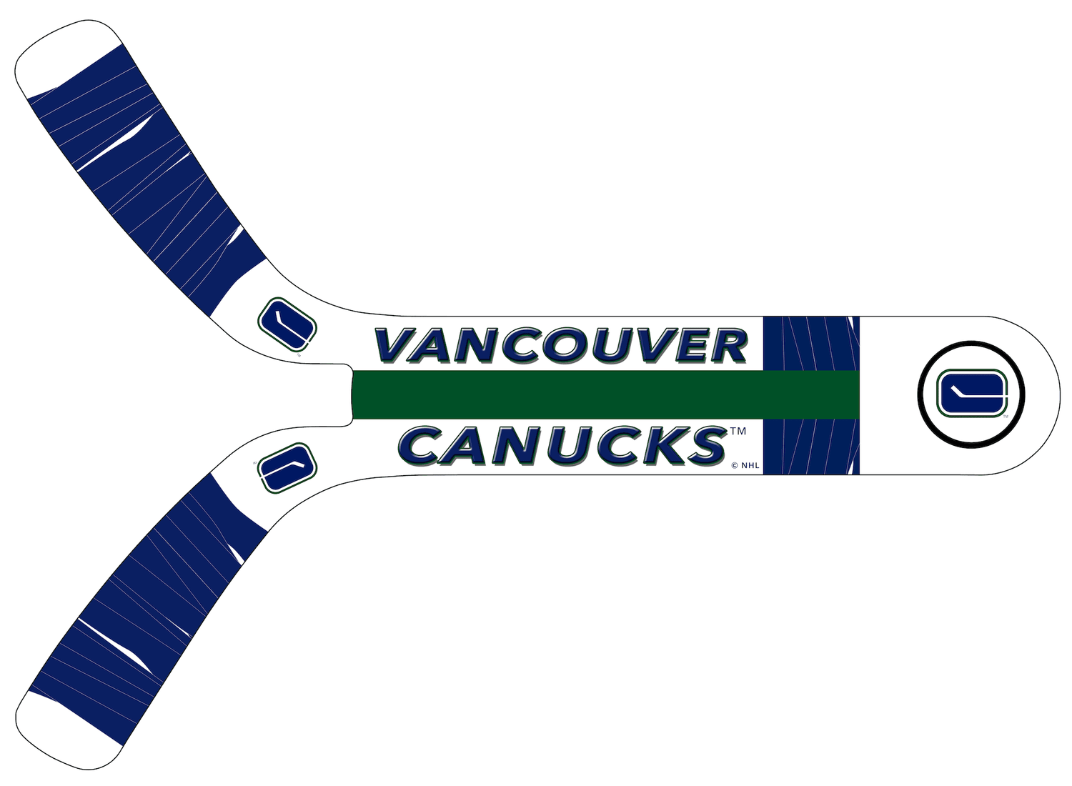 Vintage Vancouver Canucks 1970-71 - Ultimate Hockey Ceiling Fans